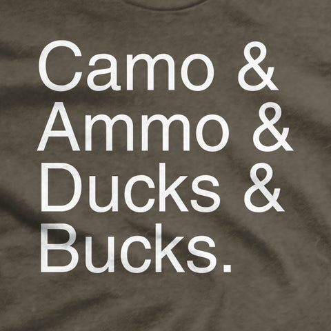 Men's Redneck Helvetica T-Shirt