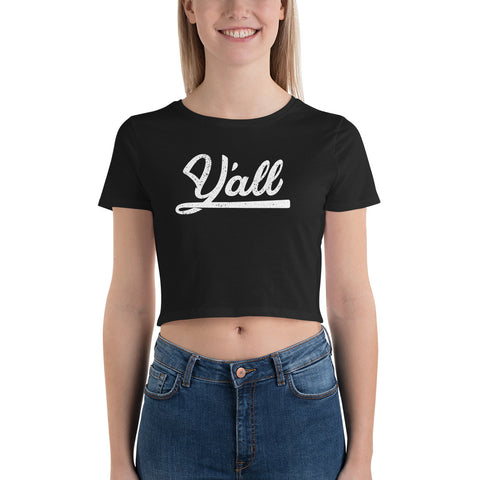 Women’s Y'all Crop Tee