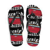 Straight Chillin' Flip-Flops